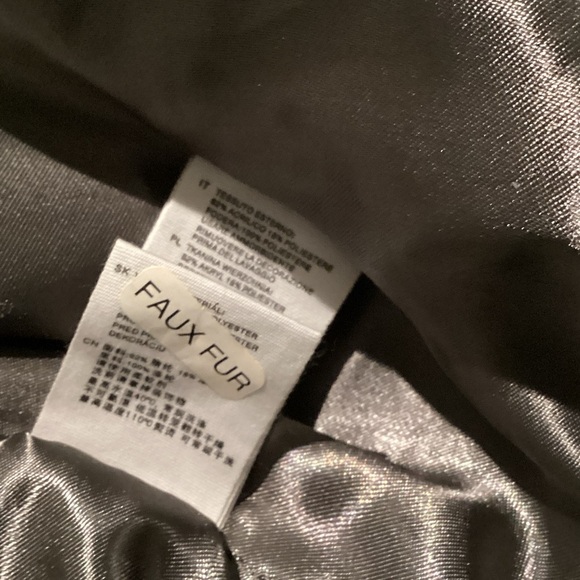 H&M Charcoal Teddy Jacket - Picture 6 of 9